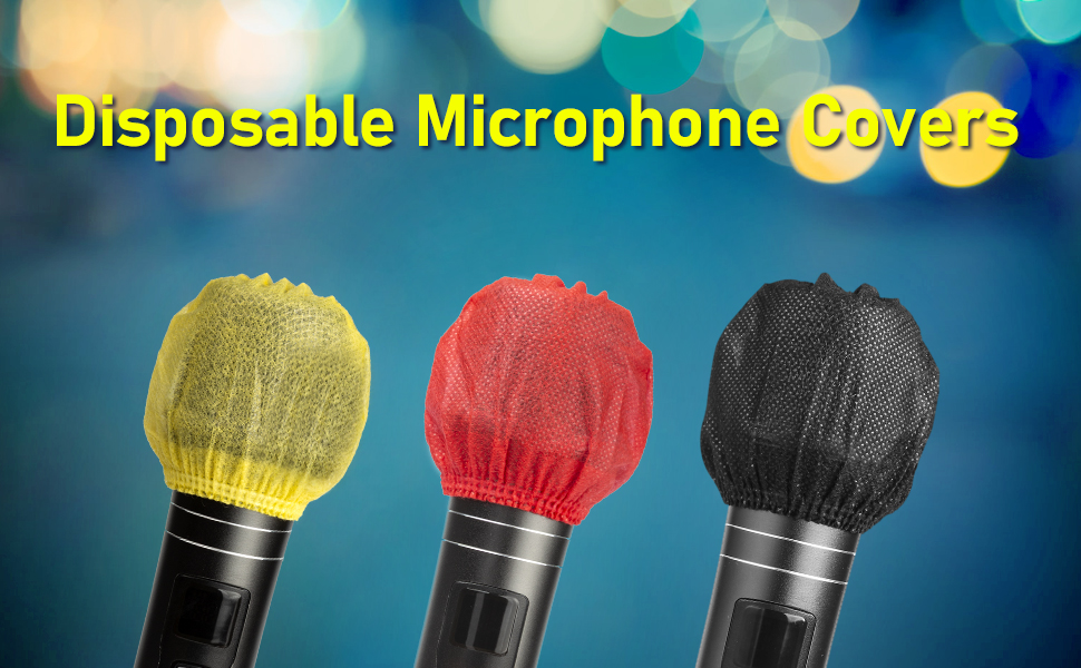 Disposable microphone covers