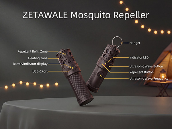 ZETAWALE Mosquito Repellent Outdoor Repeller