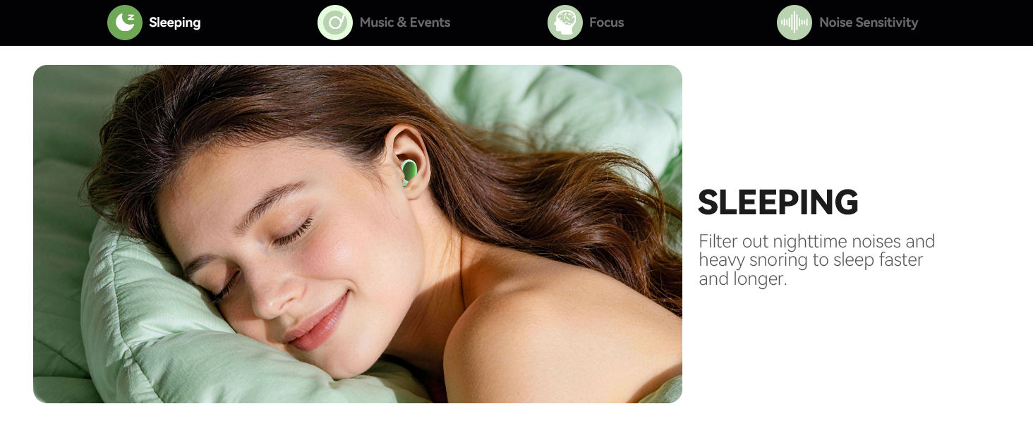 Toapex Q8 Earplugs Noise Cancelling Ear Plugs
