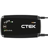 CTEK PRO25S, 25A, 12V Battery Charger and Power Supply, Battery Tender Charger, Battery Maintaine...