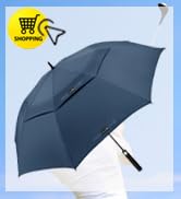 ZOMAKE Large Golf Umbrella 51/54/62/68 Inch - Double Canopy Vented Windproof Golf Umbrellas for R...