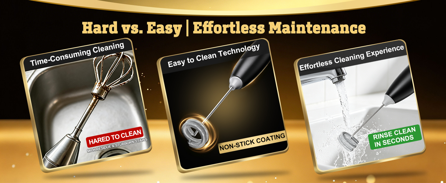 Hard vs. Easy Effortless Maintenance