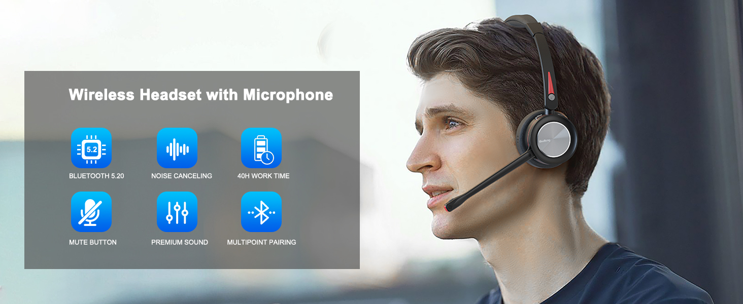 Bluetooth headset BNG890