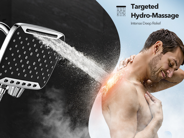 Targeted Hydro-Massage mode