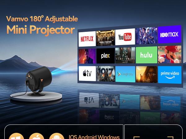 Bluetooth projector