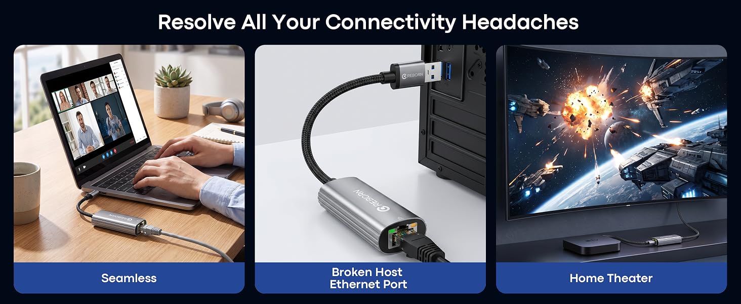 USB TO ETHERNET ADAPTER