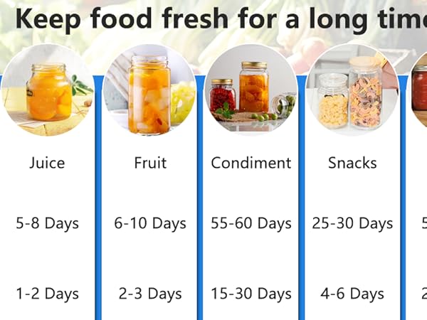 keep food fresh for a long time