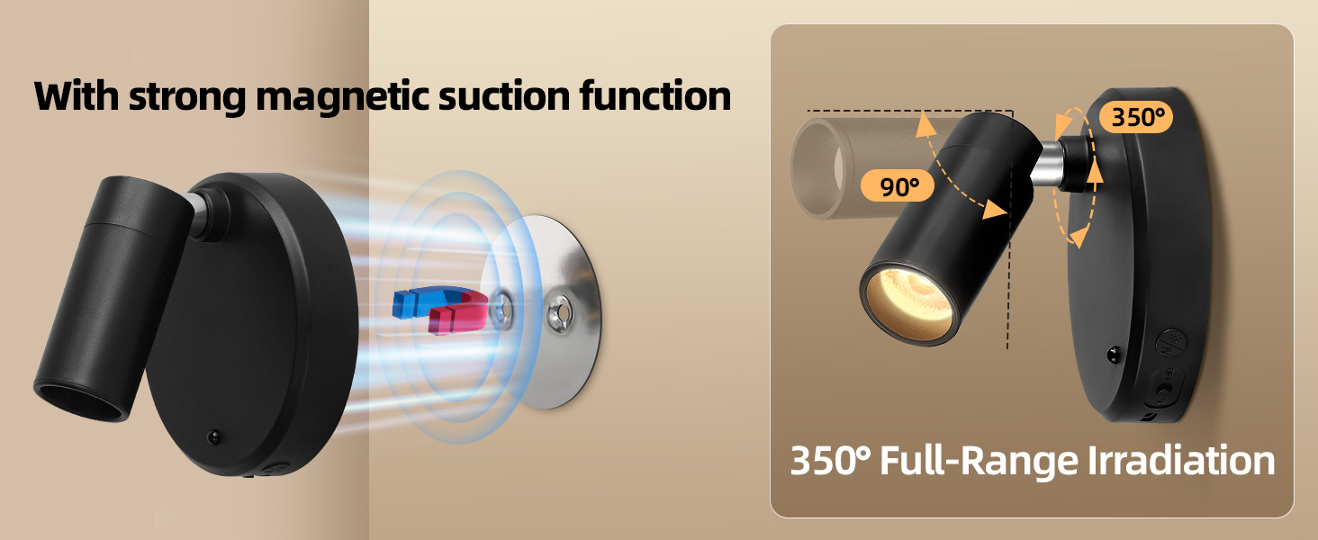 cordless rechargeable plant light