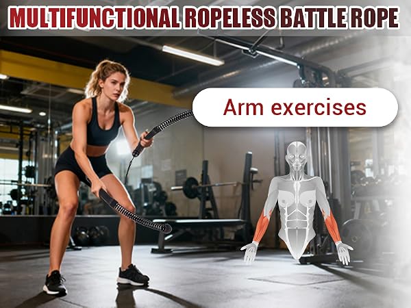 MULTIFUNCTIONAL ROPELESS BATTLE ROPE