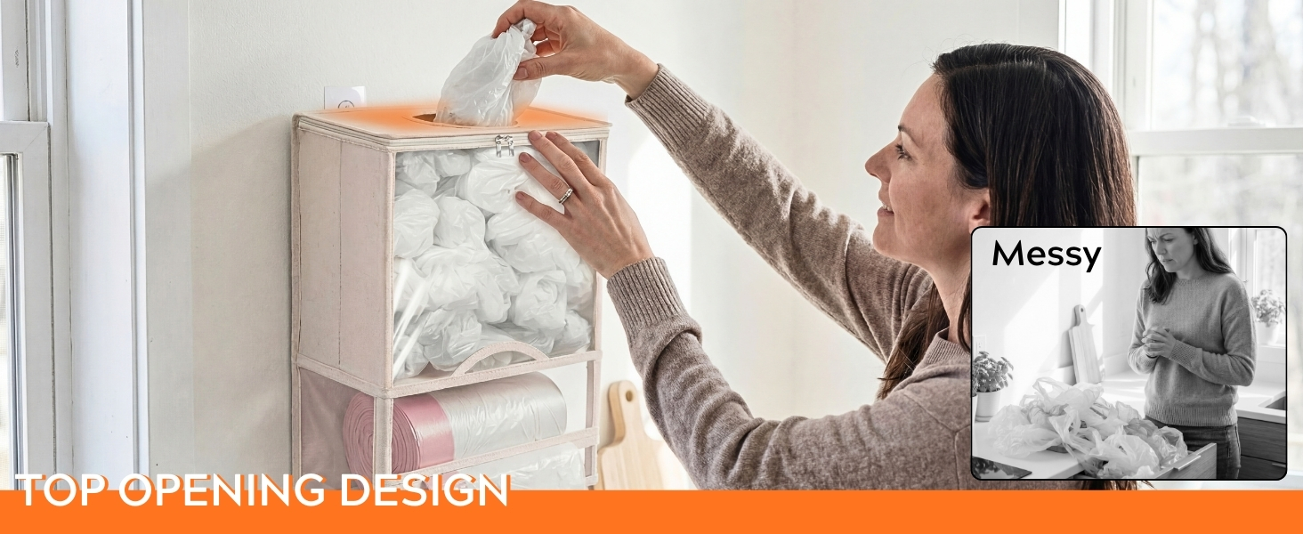 plastic bag organizer