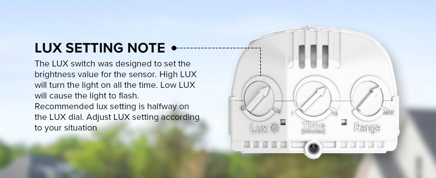 motion sensor outdoor lights