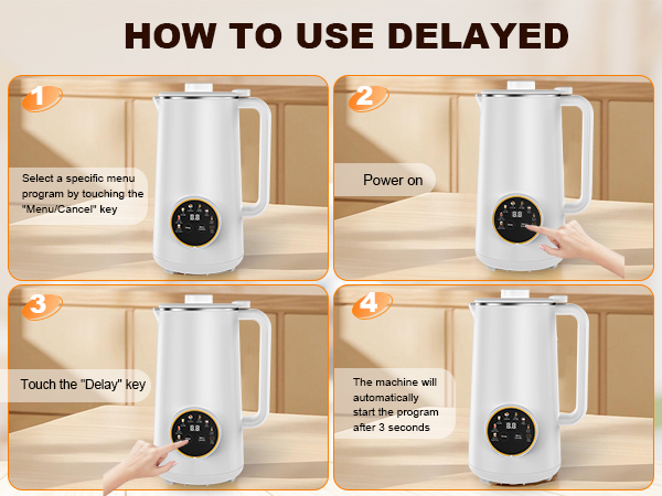automatic nut milk maker