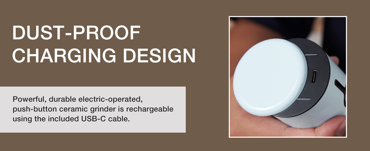 electric pepper grinder