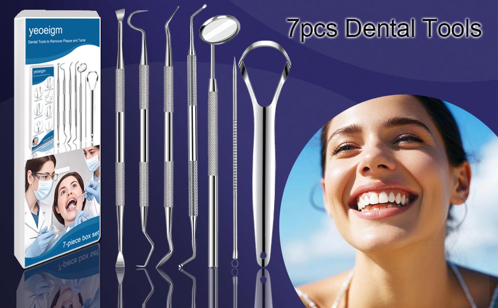 7 in 1 PROFESSIONAL DENTAL TOOLS