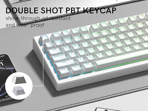 double shot pbt keycaps