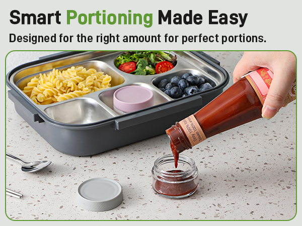 small containers with lids