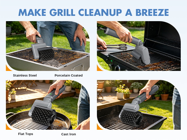 Electric Grill Brush 8