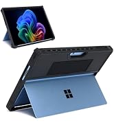 Omnpak for Microsoft Surface Pro 11/10/9 Case, Rugged Protective Cover with Hand Strap, Compatibl...