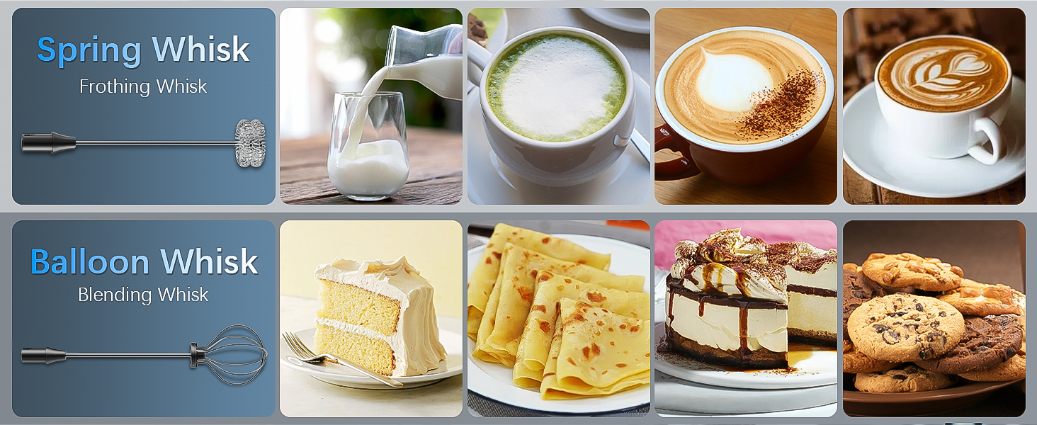 rechargeable frother handheld