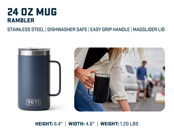 24 ounce beer mug