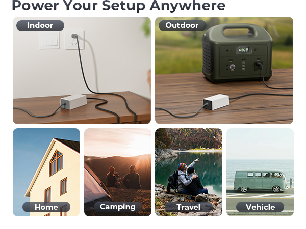 Power Your Setup Anywhere
