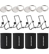 VOLCANOES CLUB Seed Sprouting Jar Germination Kit Accessories - Jar Stands/Blackout Sleeves/Sprou...