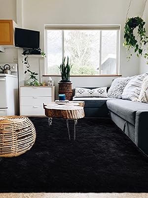 black rug