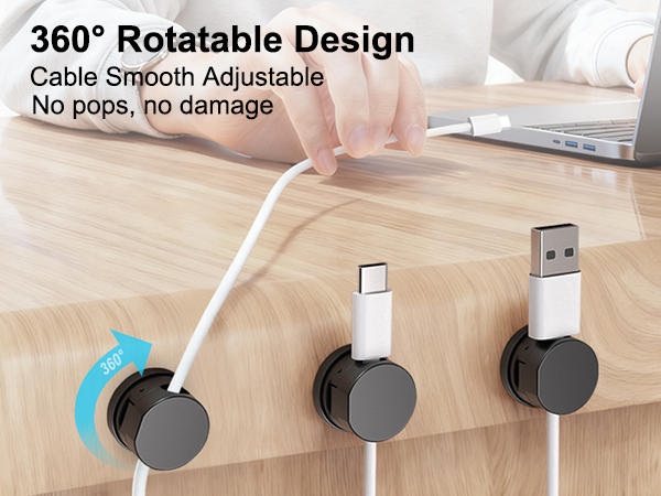 cord holder for nightstand