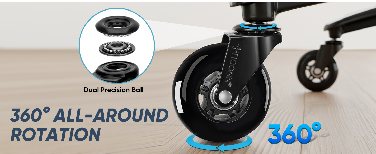 office chair caster wheels