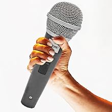 microphone for singing, wired microphone, dynamic microphone, mic, singing microphone