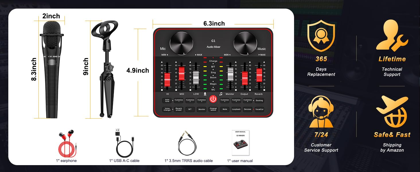 pod cast equipment kit live streaming equipment studio equipment podcast streaming bundle