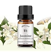 yethious Jasmine Essential Oil Organic Floral Jasmine Oil for Diffuser &amp; Aromatherapy, Skin, Hair...