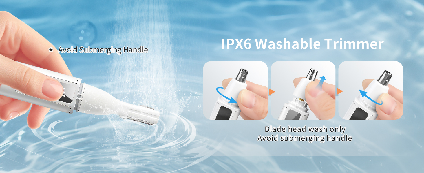 IPX6 Washable Trimmer