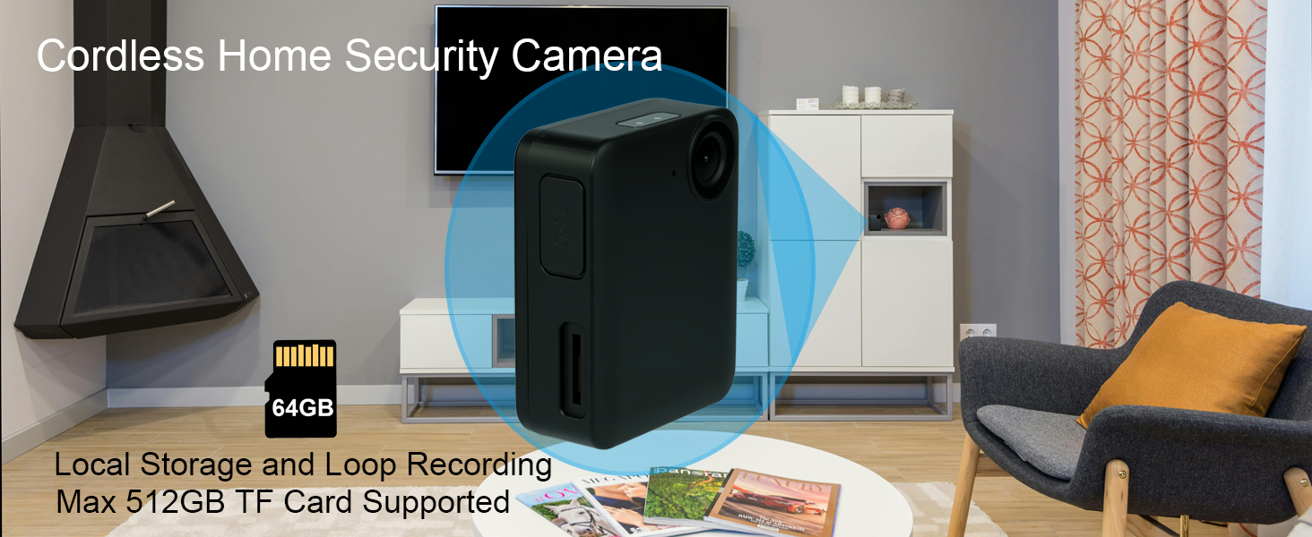 mini body camera pov camera small portable clip pocket cam home security camera