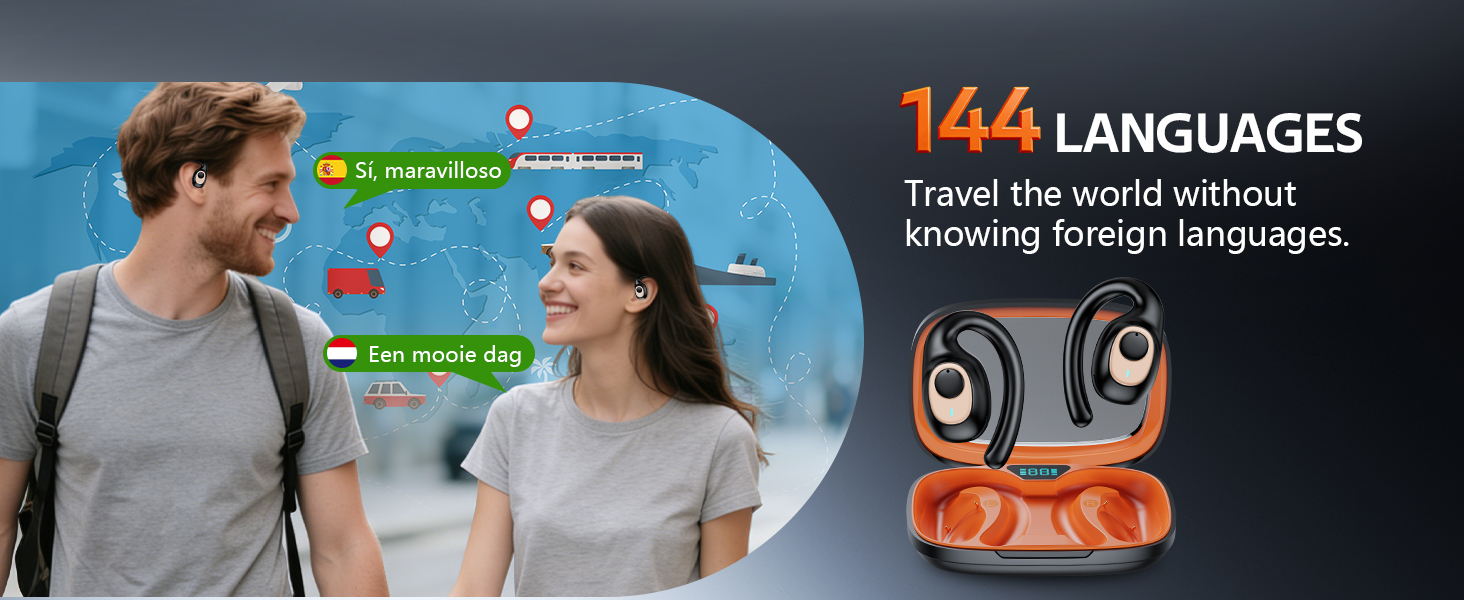translation earbuds translation headphones ai translator earbuds