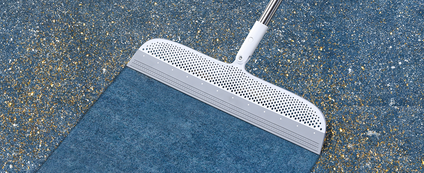 rubber broom
