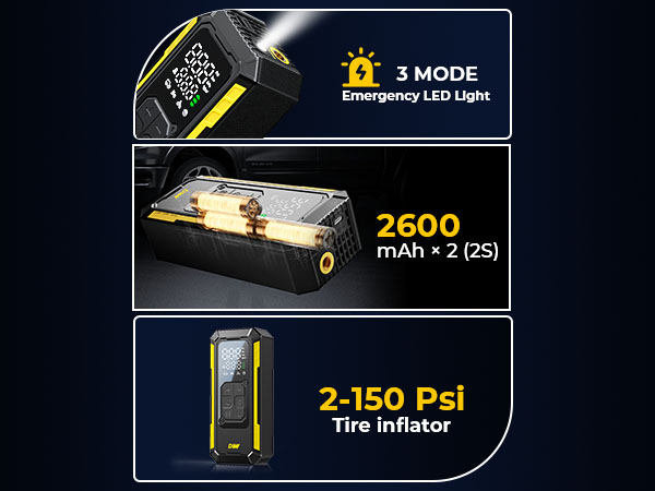 Tire Inflator Portable Air Compressor