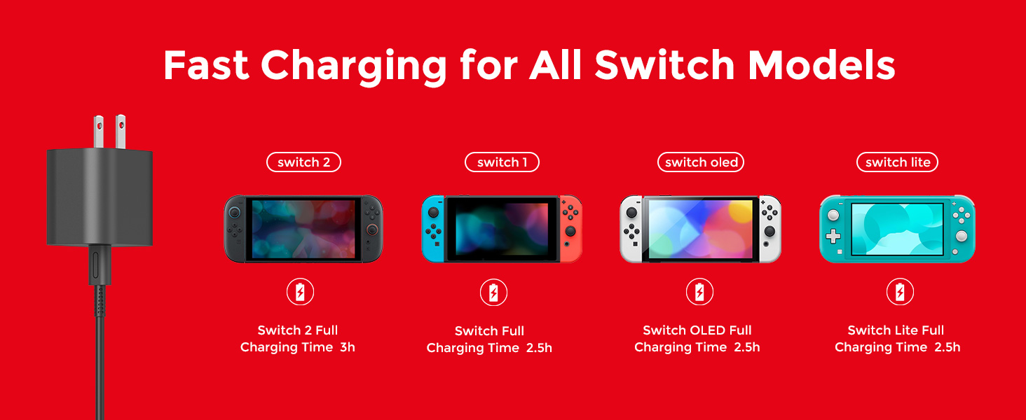 Fast Charging for All Switch Models