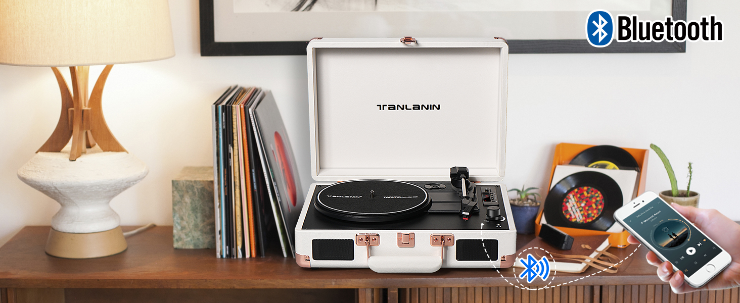 bluetooth record player