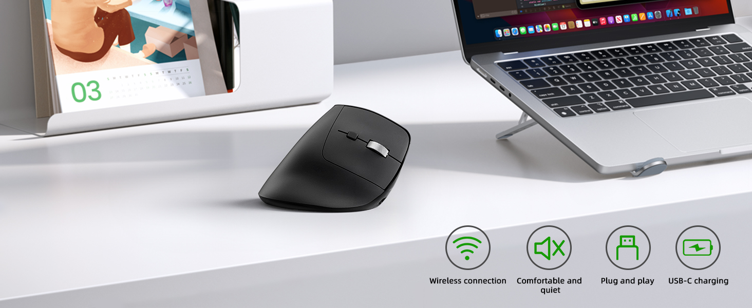 wireless mouse mouse for laptop ergonomic mouse computer mouse