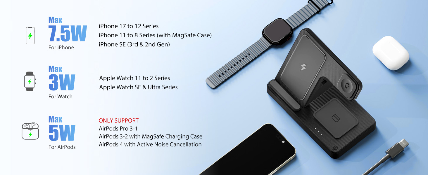 3 in 1 charging station apple
