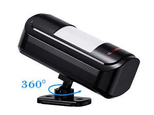 360° adjustable mount for flexible placement