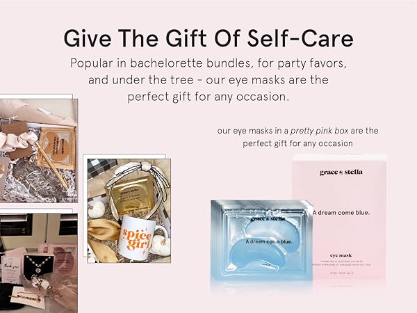 Gift-friendly under eye masks frownies under eye gels for teens and women who love self-care