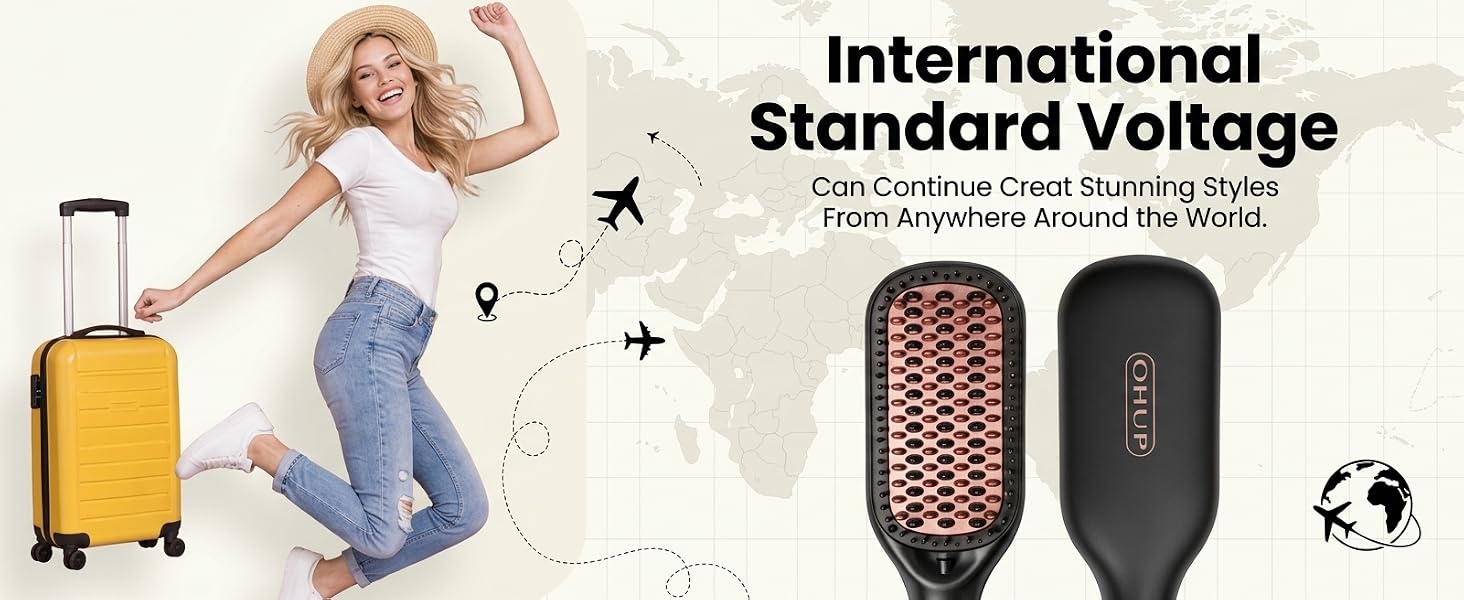 tymo ionic plus hair straightener brush