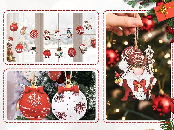 Gnomes Christmas tree Decor Ornaments