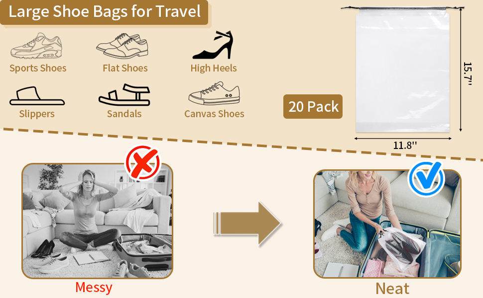 Shoe Bags for Travel