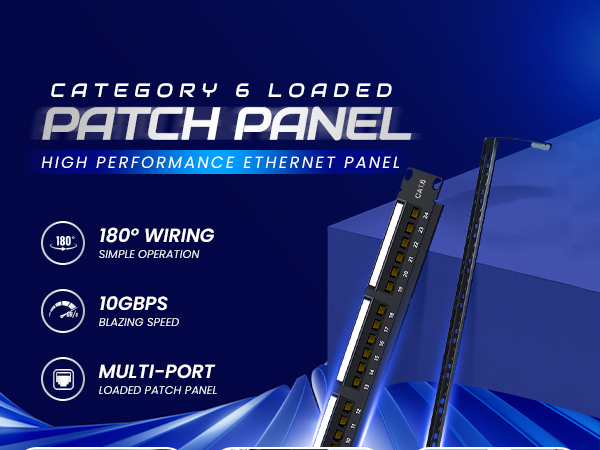 CAt6 Patch Panel