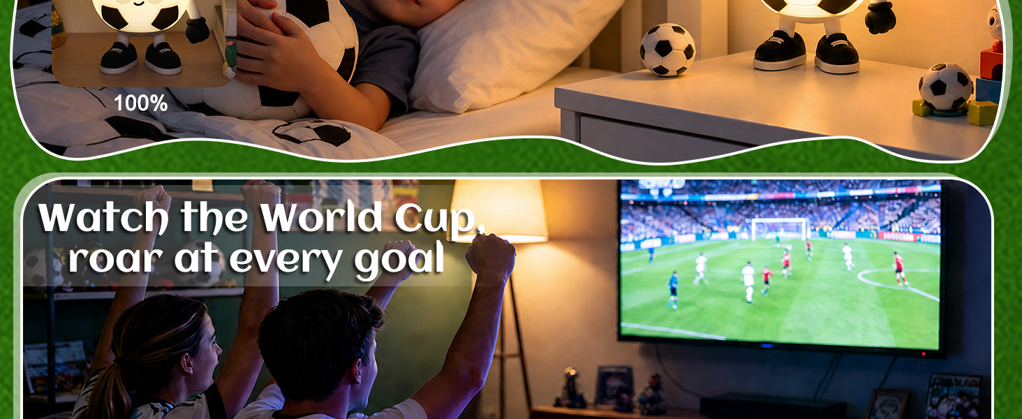 SoccerBall Night Light