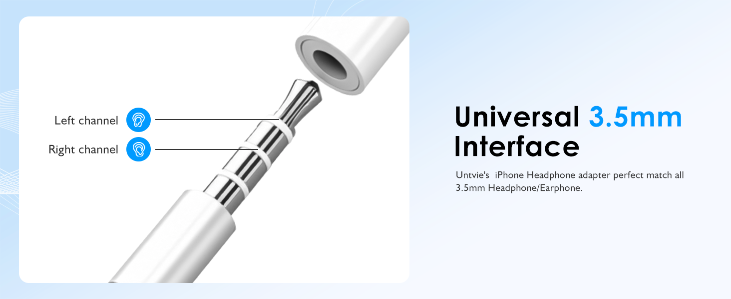 Lightning to 3.5mm Aux Audio Adapter