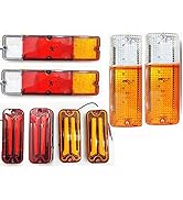 SUZUKI SAMURAI REAR TAIL LIGHT 12V LED COMPLETE FITS FOR JIMNY SIERRA SJ410 SJ413 TRUCK PICKUP CA...